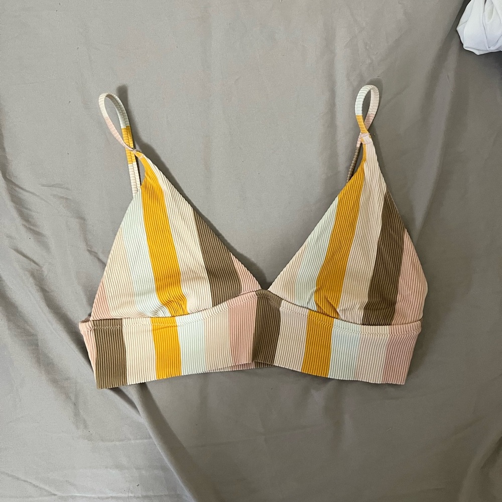 aerie Striped Bikini Top - Picture 2 of 4
